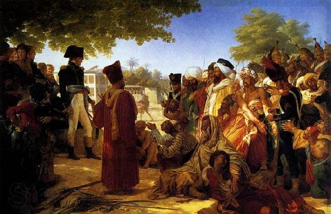 Baron Pierre Narcisse Guerin Napoleon Pardoning the Rebels at Cairo Spain oil painting art